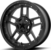 KMC 16X7 4X156 VANNESARJA ROCKSTAR  MATTE BLACK