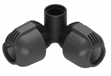 KULMALIITIN GARDENA PIPELINE 25 MM 3/4&quot; SISÄKIERRE 9664089-01