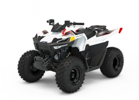 POLARIS OUTLAW 70  - BRIGHT WHITE/INDY RED (MD) A22HBB07N7