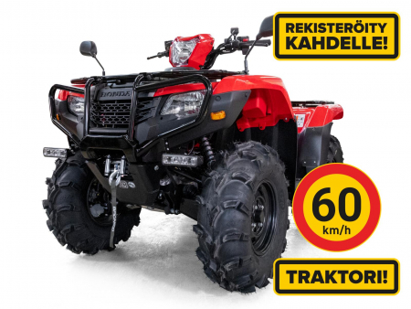 HONDA TRAKTORIMÖNKIJÄ 4X4 TRX520FPA IRS LE  T3B 60KMH RM REDMTRX520FA6LE T3B