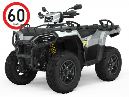 SPORTSMAN 570 EPS SP ÖHLINS - TURBO SILVER (TRACTOR T3B) A21SHS57CU