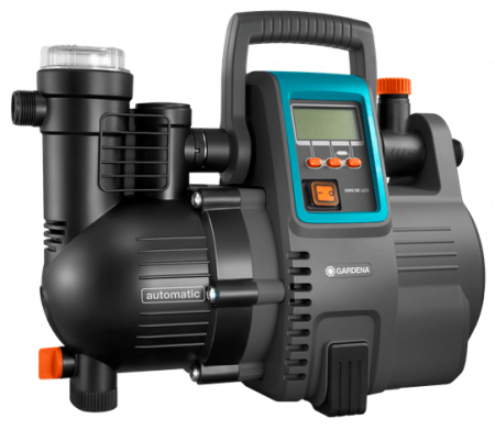 PAINEVESIPUMPPU GARDENA COMFORT 5000/5E LCD AUTOMAATTINEN 9672964-01