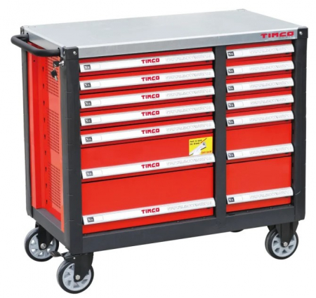 TIMCO ELITE 14 LTK 489-OSAINEN TYÖKALUVAUNU TYÖKALUILLA 102132891