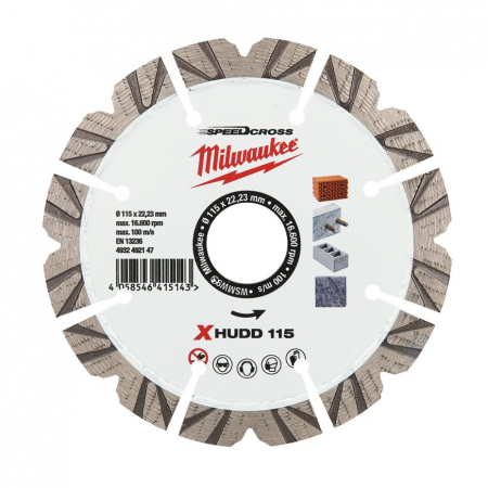 MILWAUKEE TIMANTLAIKKA XHUDD 350MM 4932492151