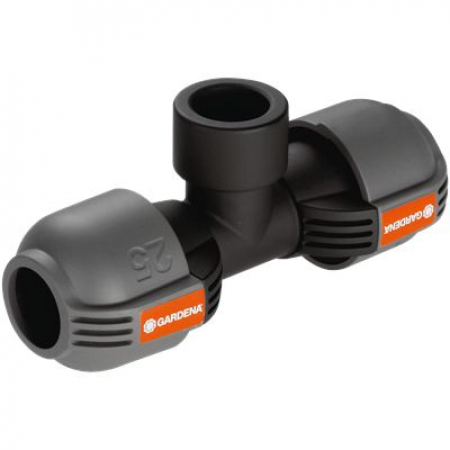 T-LIITIN GARDENA PIPELINE 25 MM 3/4&quot; SISÄKIERRE 9010183-01